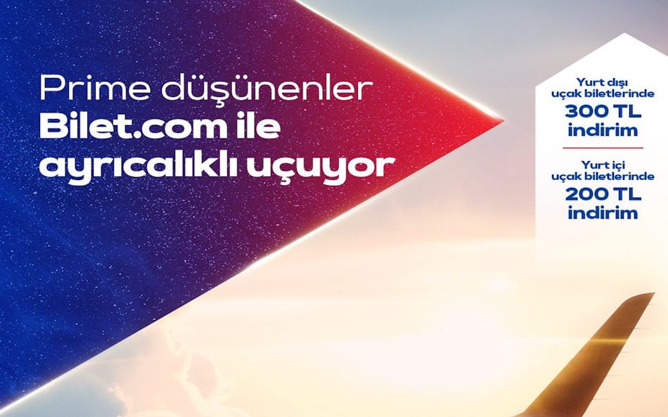 Türk Telekom Prime Uçak Bileti İndirimi ile Seyahat Fırsatını Kaçırmayın!